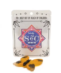 400mg SeC Butterfly High THC Gummy