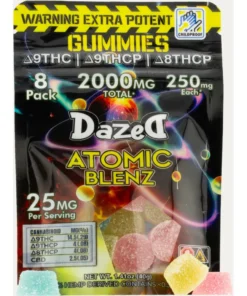 Dazed8 Atomic Blenz Gummies 250mg