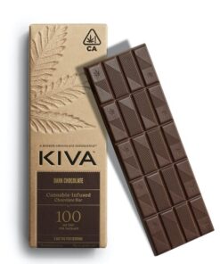 Kiva Dark Chocolate Bar 100mg