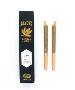 Secret Nature CBG Delta 8 Pre Rolls